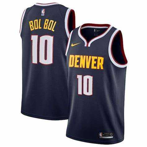 Nuggets 10 Bol Bol Navy Nike Swingman Jersey Dzhi,We sell and wholesale Nuggets 10 Bol Bol Navy Nike Swingman Jersey Dzhi on line form chian!